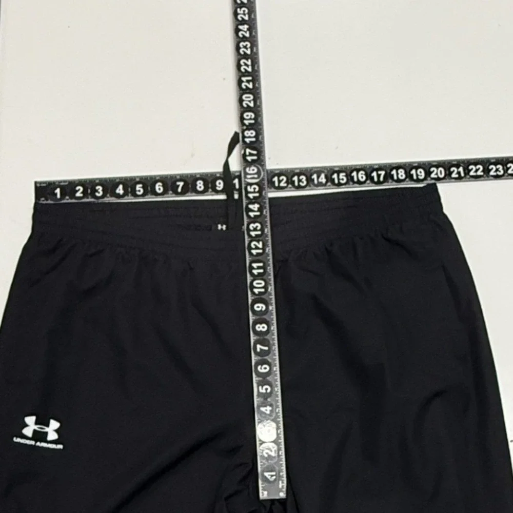 Under Armour Pants Mens XXL 40x34 Black Track Mesh‎ Lined Zip Ankle Sweatpants